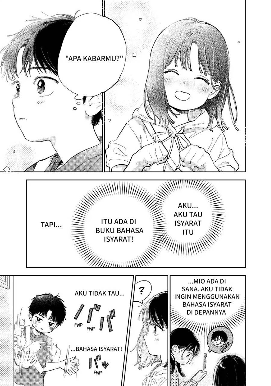 Yubisaki to Renren Chapter 41