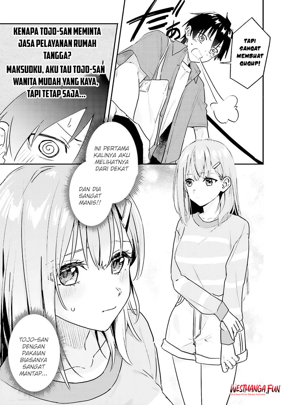 Kaji Daikou no Arubaito wo Hajimetara Gakuen Ichi no Bishoujo no Kazoku ni Kiniirarechaimashita Chapter 1