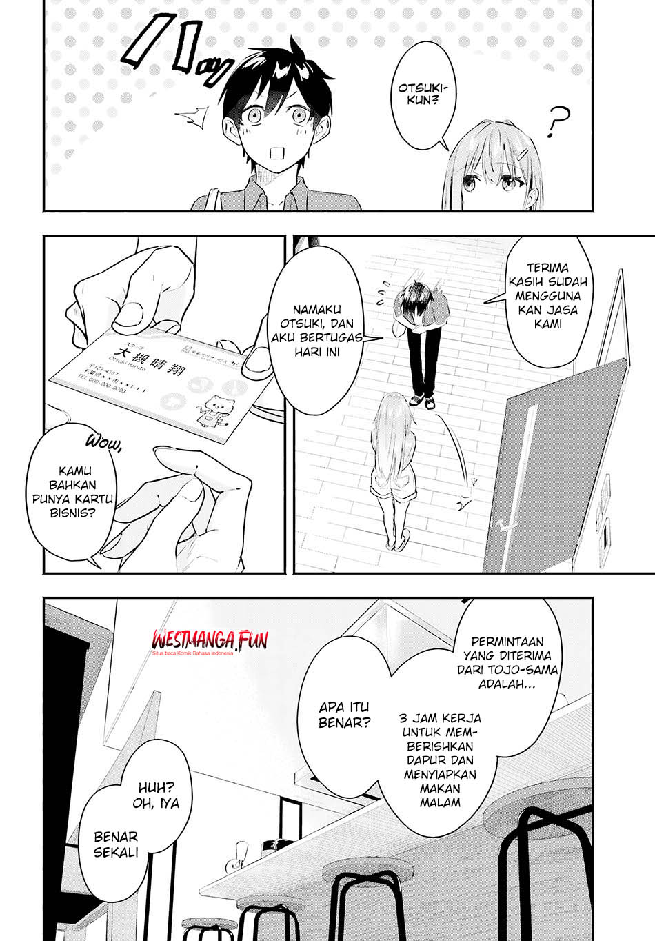 Kaji Daikou no Arubaito wo Hajimetara Gakuen Ichi no Bishoujo no Kazoku ni Kiniirarechaimashita Chapter 1