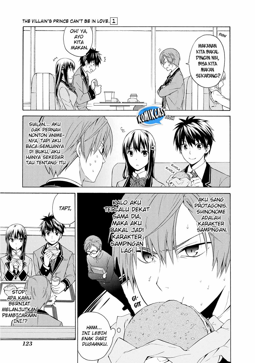 Akuyaku Ouji wa Koi ga Dekinai Chapter 4