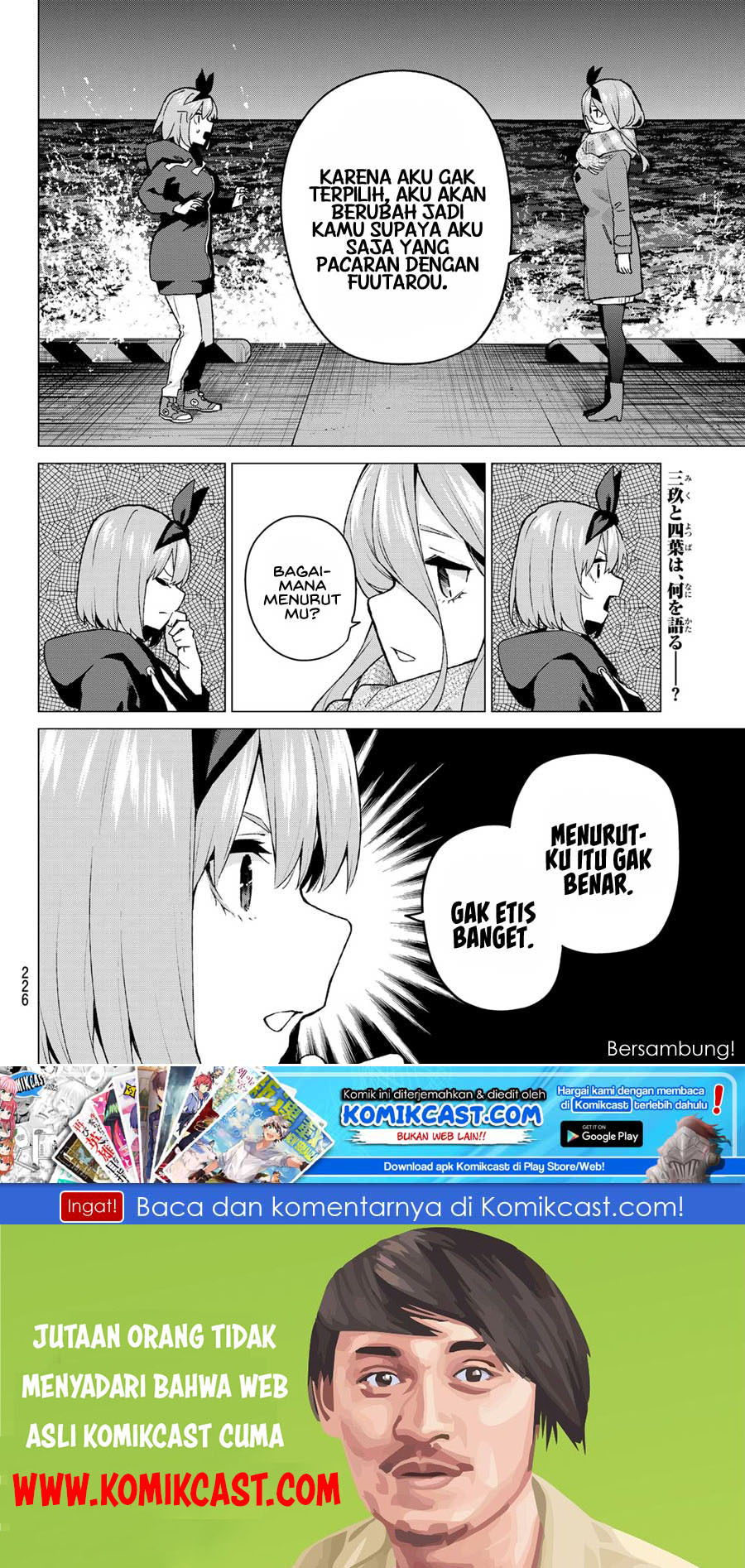 Go-Toubun no Hanayome Chapter 115