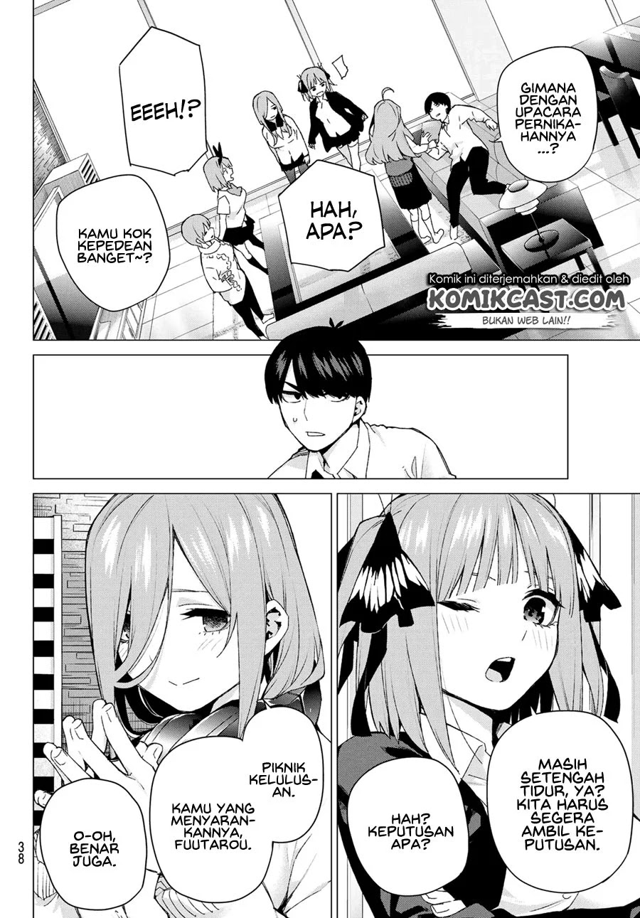 Go-Toubun no Hanayome Chapter 122.5