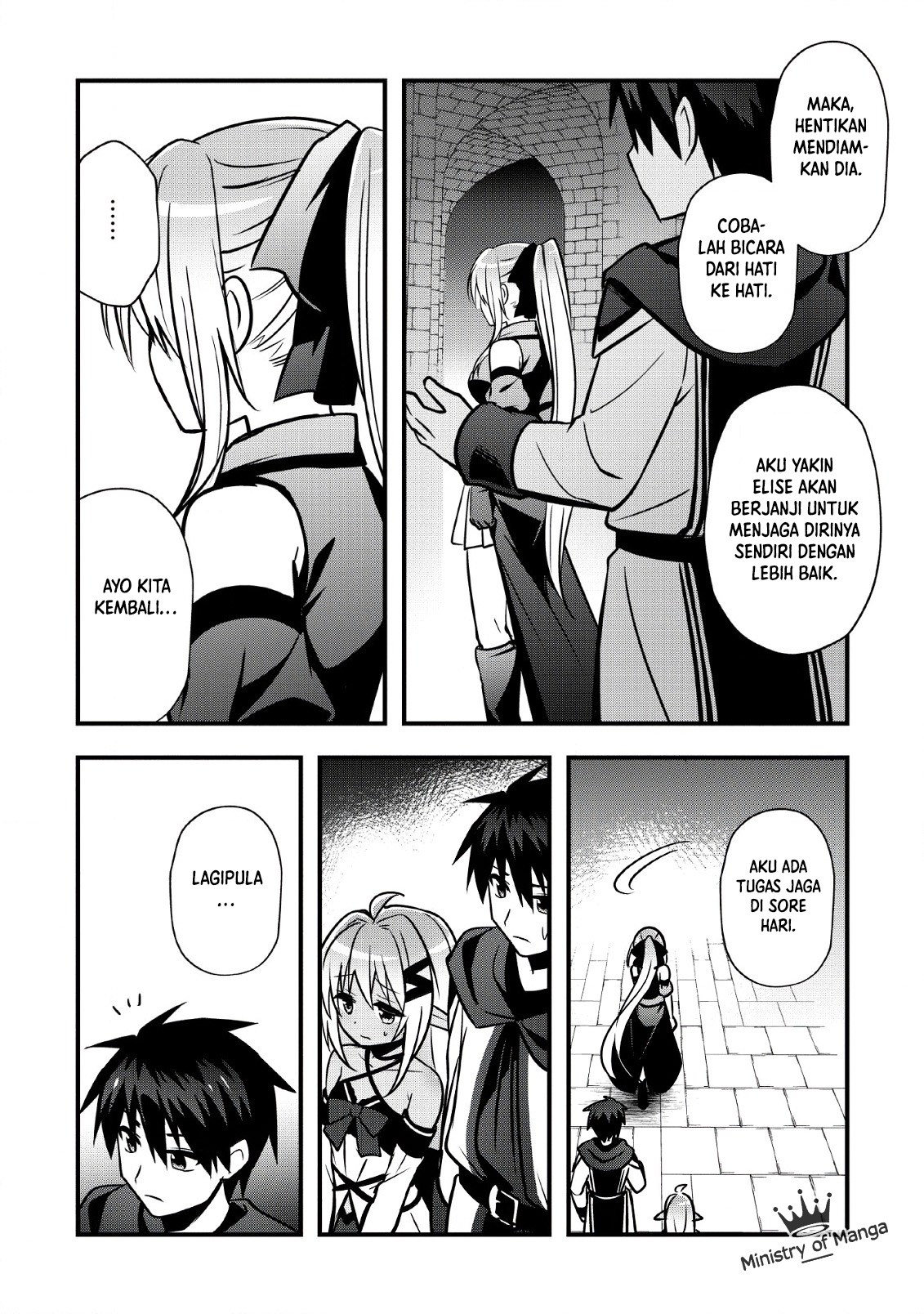 Isekai no Meikyuu Toshi de Chiyu Mahou Tsukai Yattemasu Chapter 14