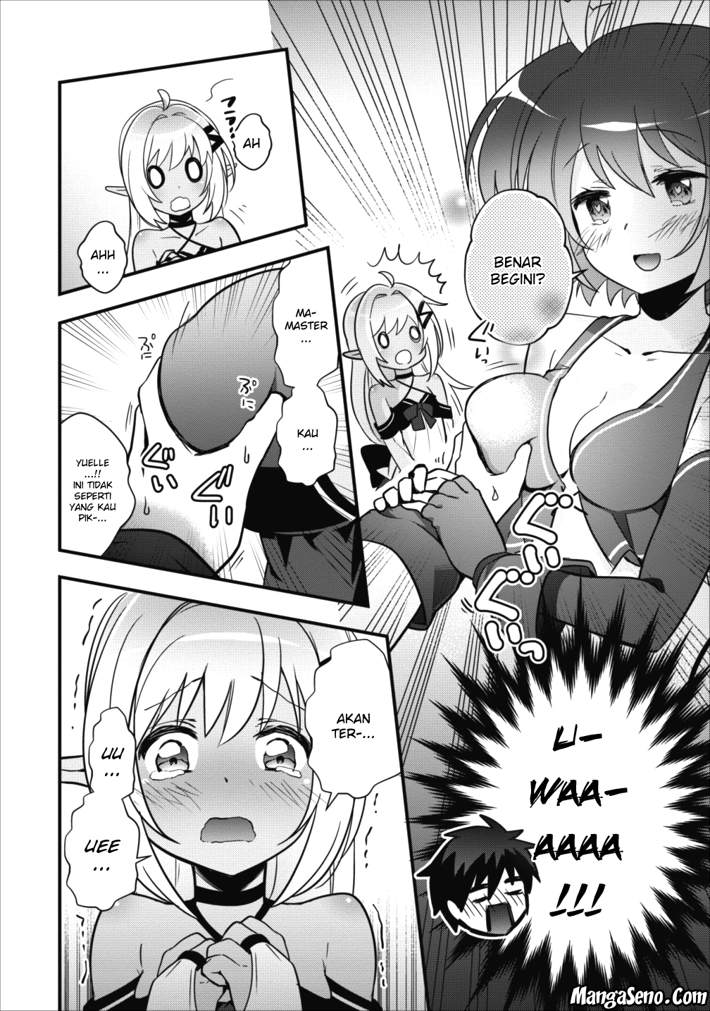 Isekai no Meikyuu Toshi de Chiyu Mahou Tsukai Yattemasu Chapter 4