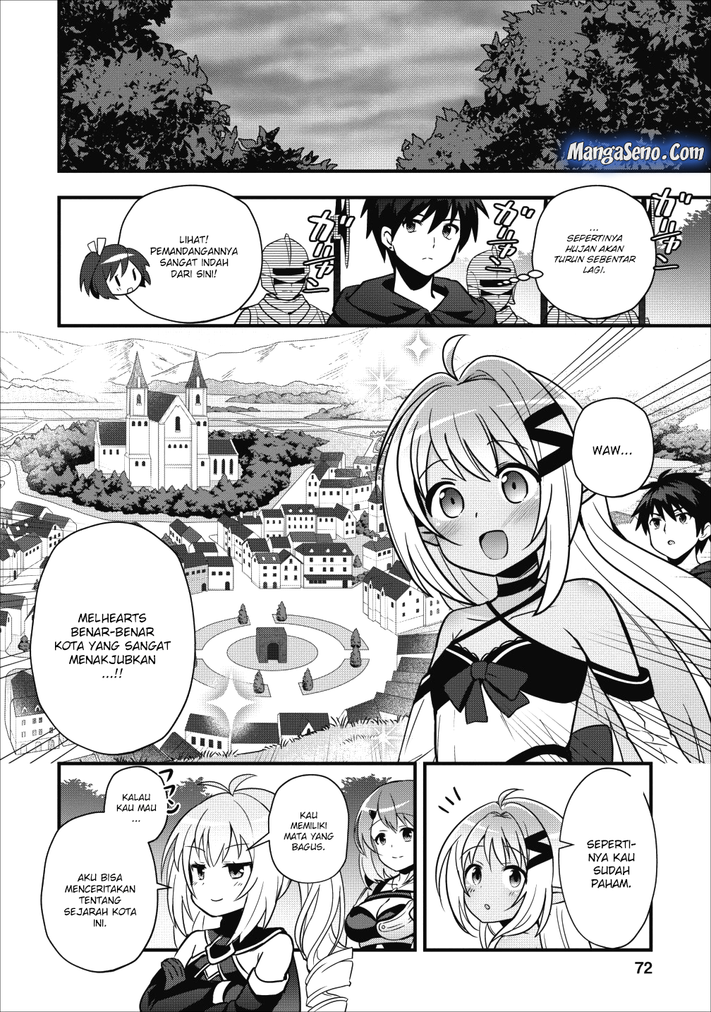 Isekai no Meikyuu Toshi de Chiyu Mahou Tsukai Yattemasu Chapter 8