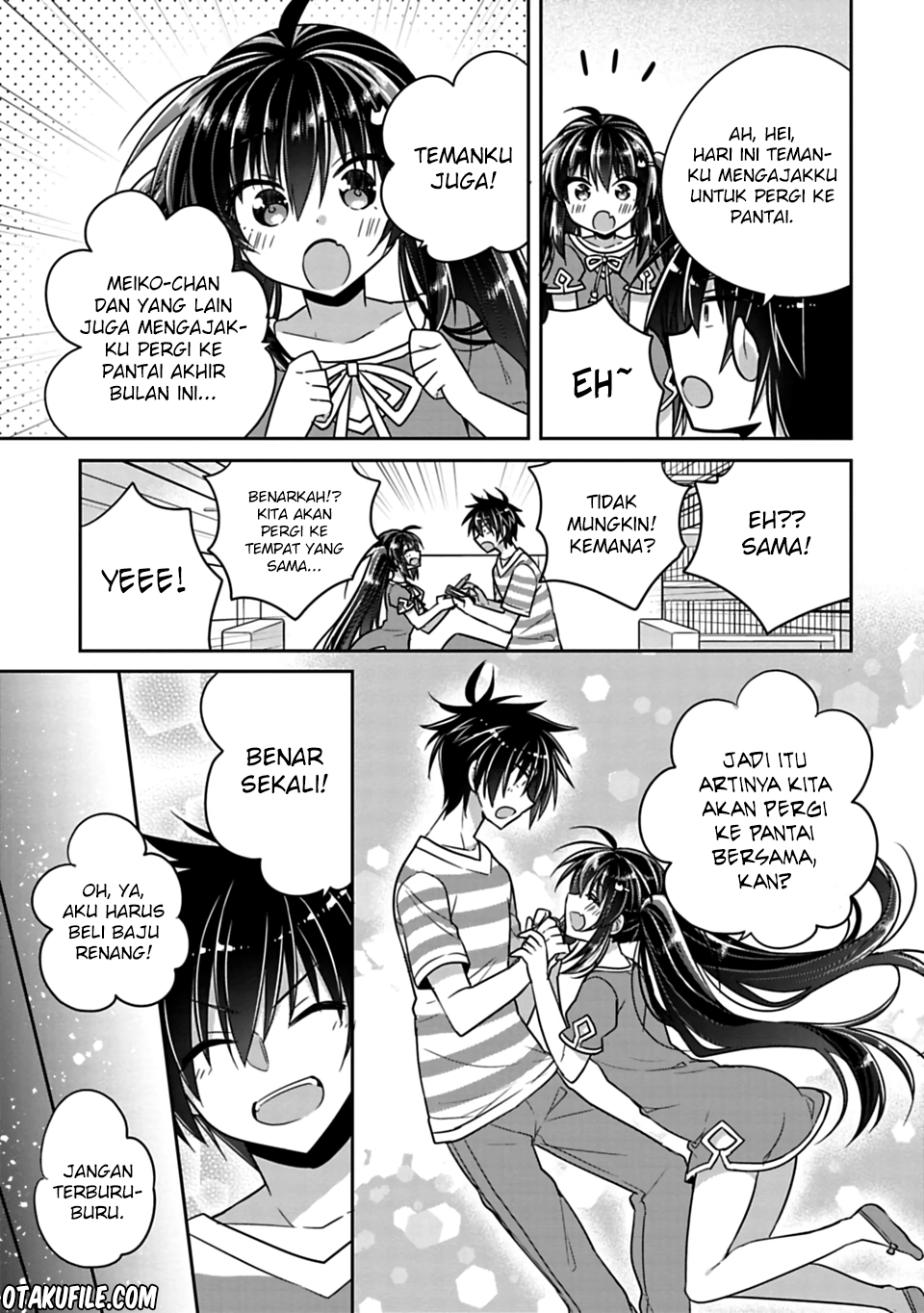 Siscon Ani to Brocon Imouto ga Shoujiki ni Nattara Chapter 12