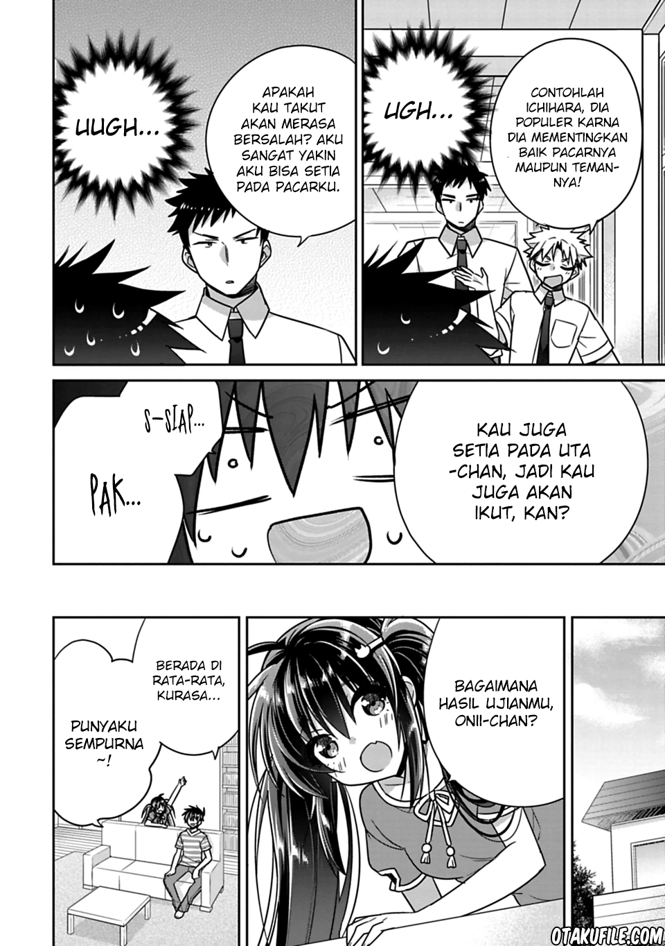 Siscon Ani to Brocon Imouto ga Shoujiki ni Nattara Chapter 12