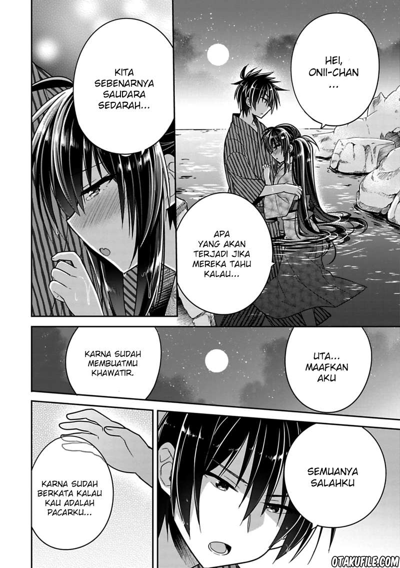 Siscon Ani to Brocon Imouto ga Shoujiki ni Nattara Chapter 15.5