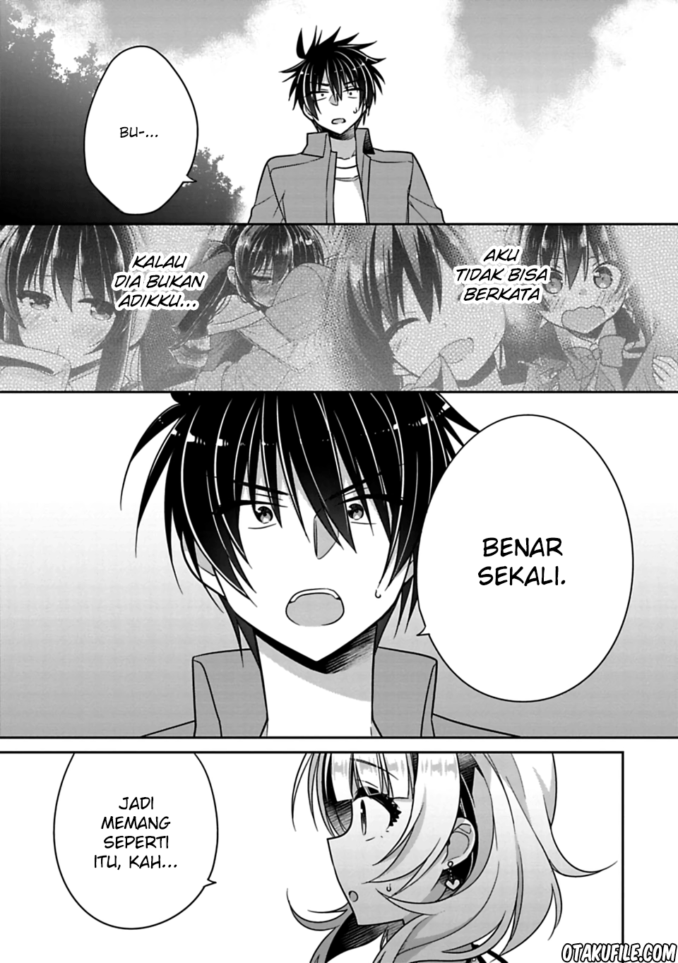 Siscon Ani to Brocon Imouto ga Shoujiki ni Nattara Chapter 16