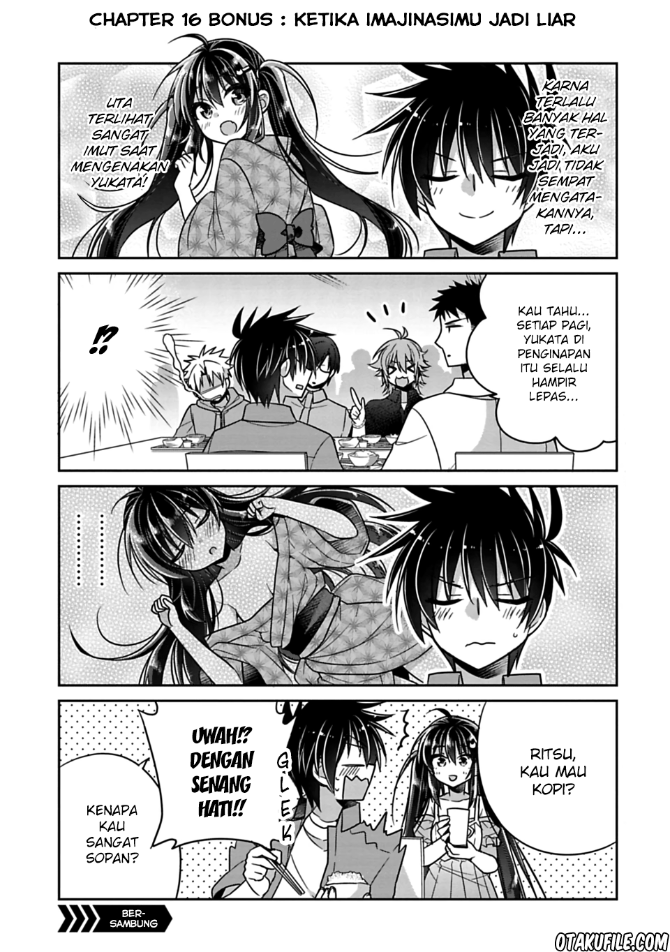 Siscon Ani to Brocon Imouto ga Shoujiki ni Nattara Chapter 17.1