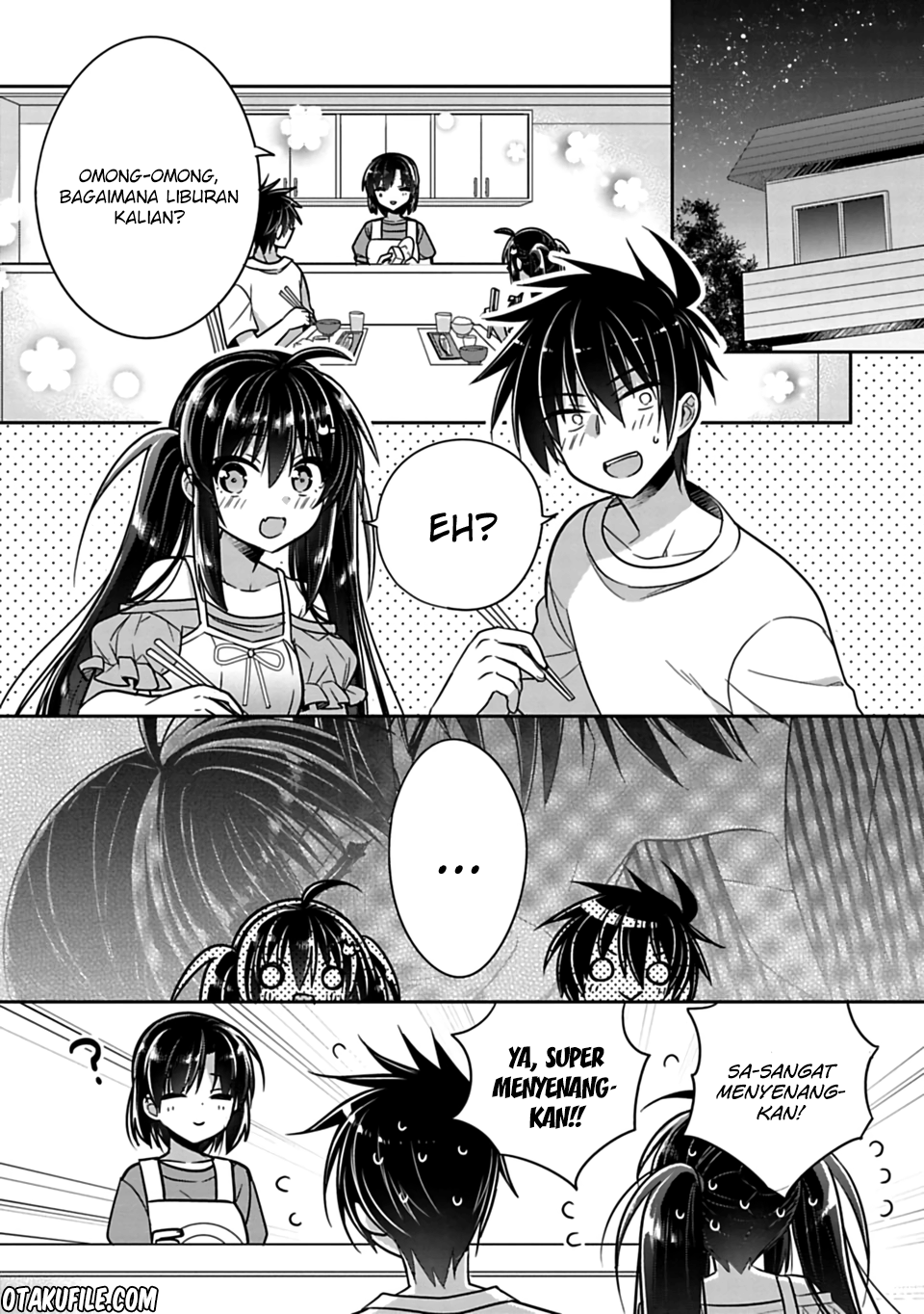 Siscon Ani to Brocon Imouto ga Shoujiki ni Nattara Chapter 17