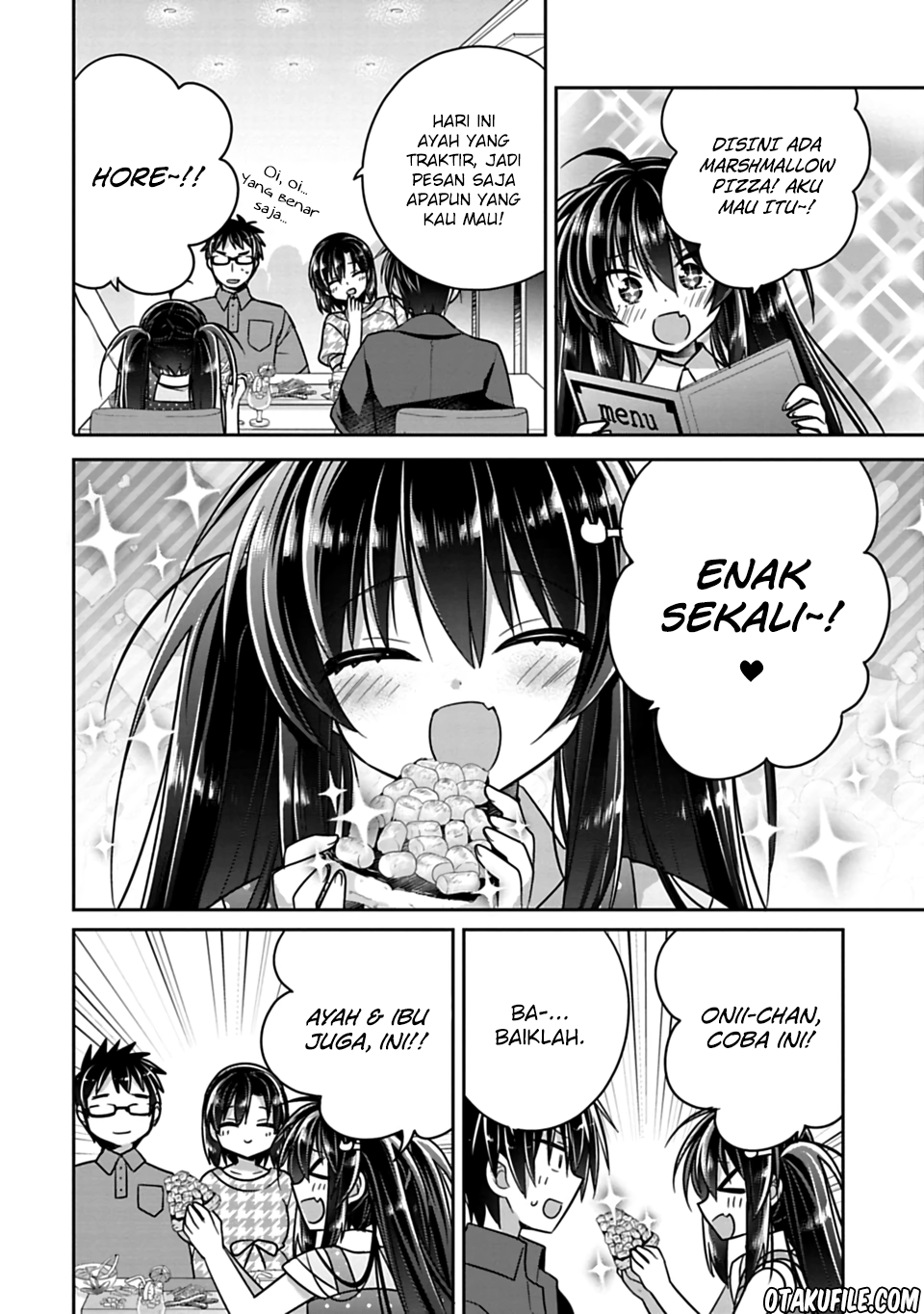 Siscon Ani to Brocon Imouto ga Shoujiki ni Nattara Chapter 17