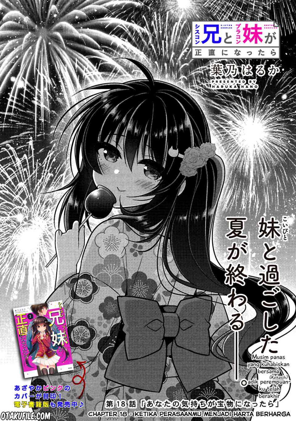 Siscon Ani to Brocon Imouto ga Shoujiki ni Nattara Chapter 18