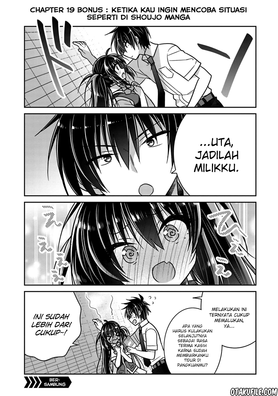 Siscon Ani to Brocon Imouto ga Shoujiki ni Nattara Chapter 19.1