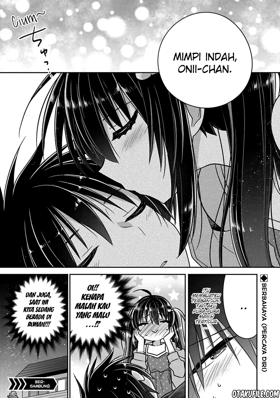 Siscon Ani to Brocon Imouto ga Shoujiki ni Nattara Chapter 19