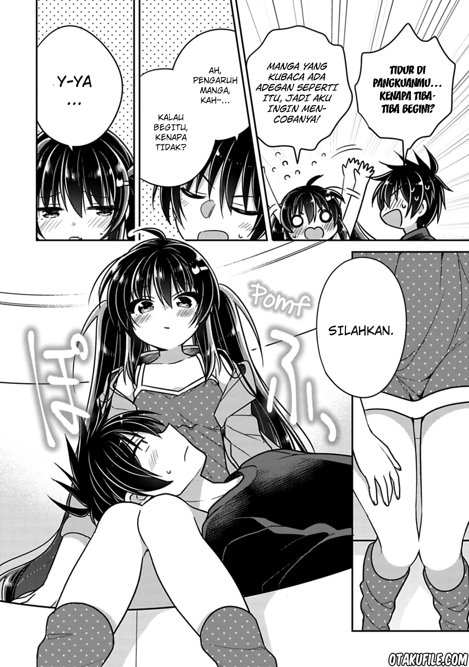 Siscon Ani to Brocon Imouto ga Shoujiki ni Nattara Chapter 19