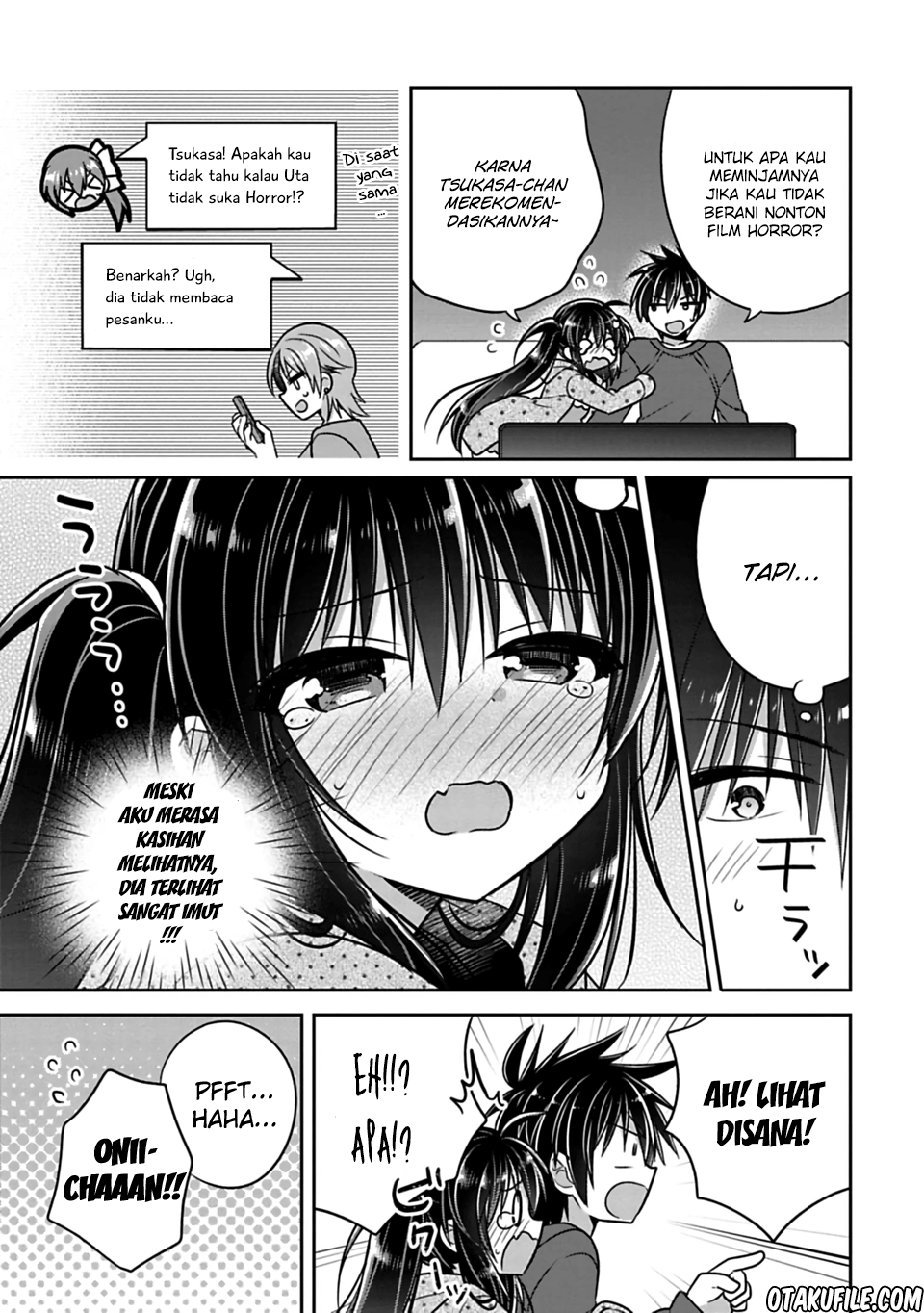 Siscon Ani to Brocon Imouto ga Shoujiki ni Nattara Chapter 20