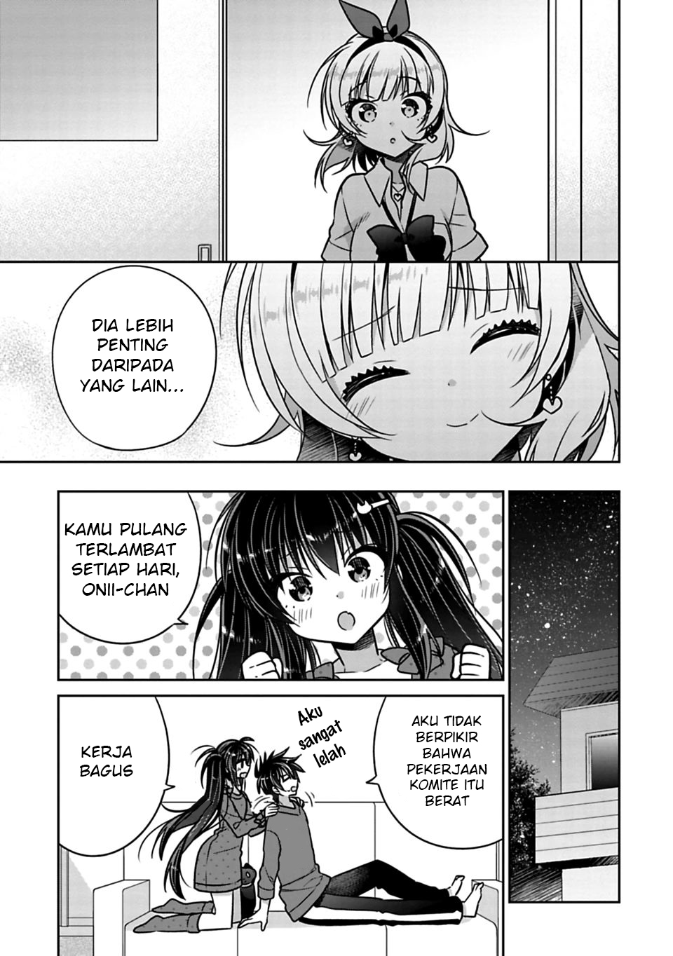 Siscon Ani to Brocon Imouto ga Shoujiki ni Nattara Chapter 21