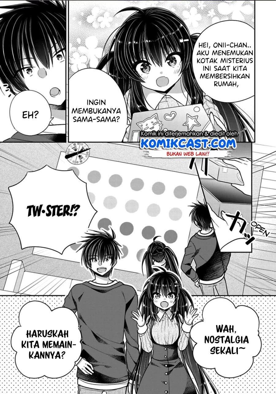 Siscon Ani to Brocon Imouto ga Shoujiki ni Nattara Chapter 35