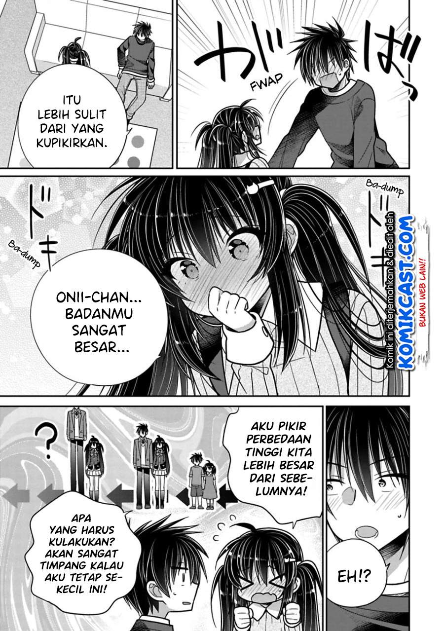 Siscon Ani to Brocon Imouto ga Shoujiki ni Nattara Chapter 35