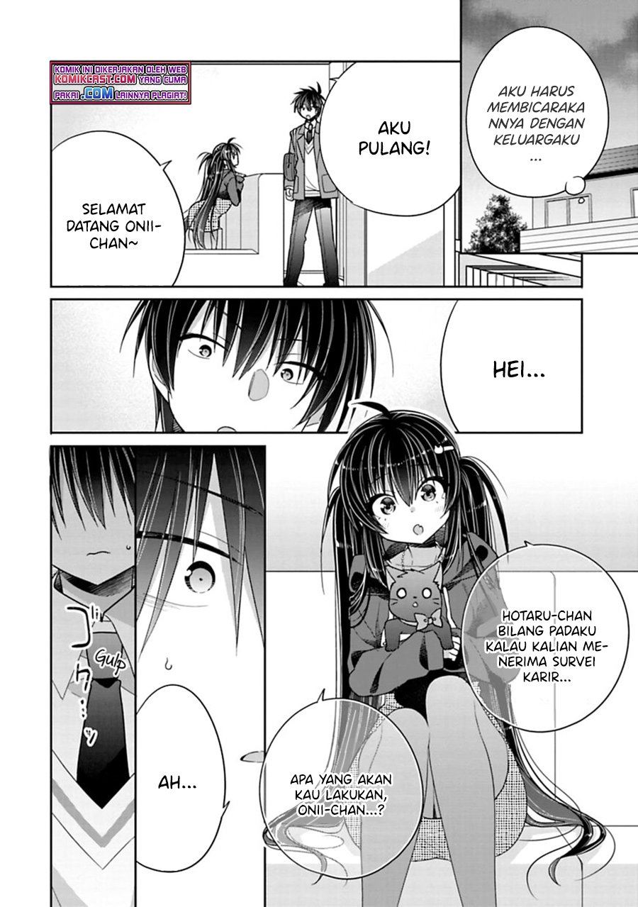 Siscon Ani to Brocon Imouto ga Shoujiki ni Nattara Chapter 37