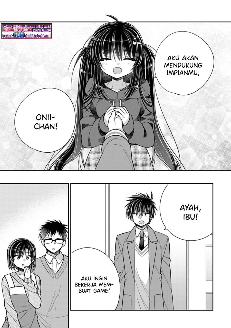 Siscon Ani to Brocon Imouto ga Shoujiki ni Nattara Chapter 38