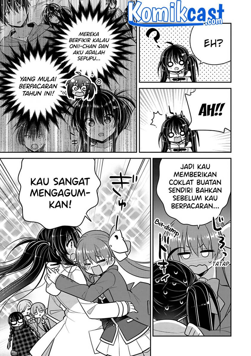 Siscon Ani to Brocon Imouto ga Shoujiki ni Nattara Chapter 39