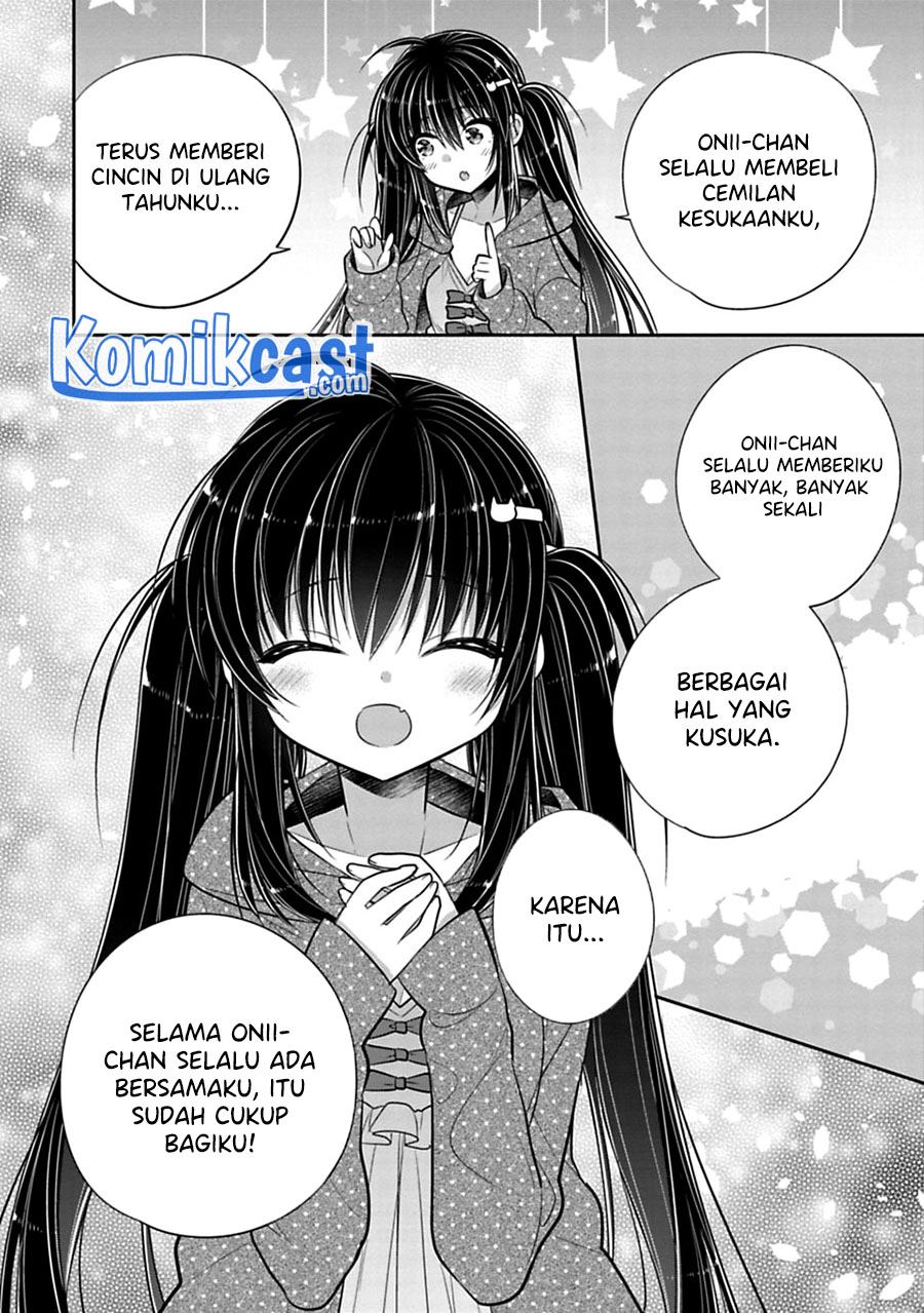 Siscon Ani to Brocon Imouto ga Shoujiki ni Nattara Chapter 40