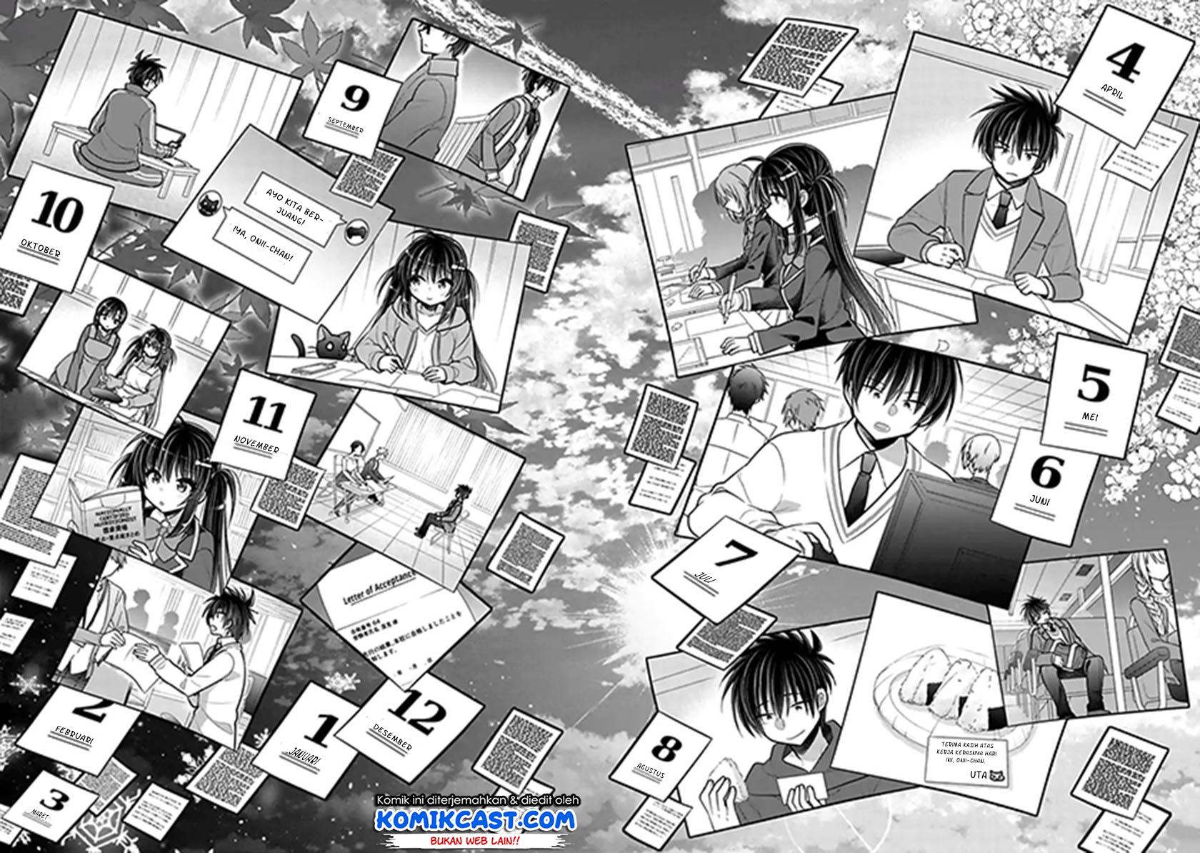 Siscon Ani to Brocon Imouto ga Shoujiki ni Nattara Chapter 47