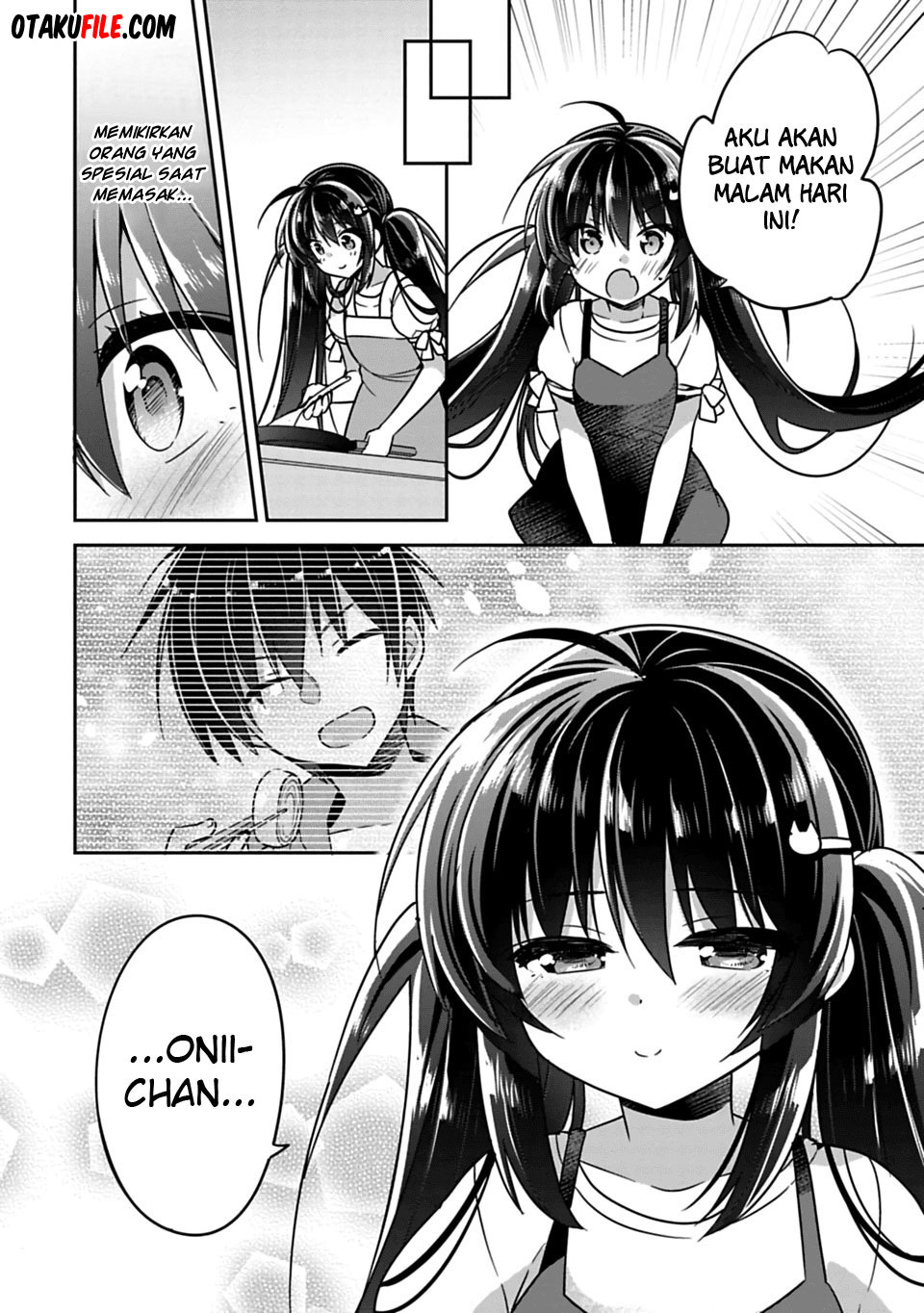 Siscon Ani to Brocon Imouto ga Shoujiki ni Nattara Chapter 9