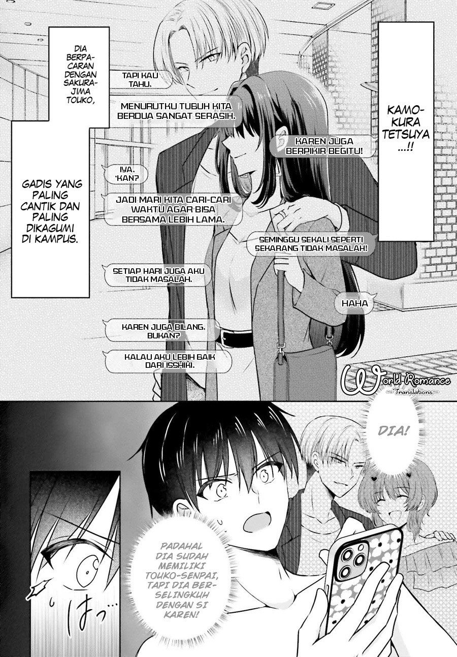 Kanojo ga Senpai ni NTR-reta node, Senpai no Kanojo wo NTR-masu Chapter 1