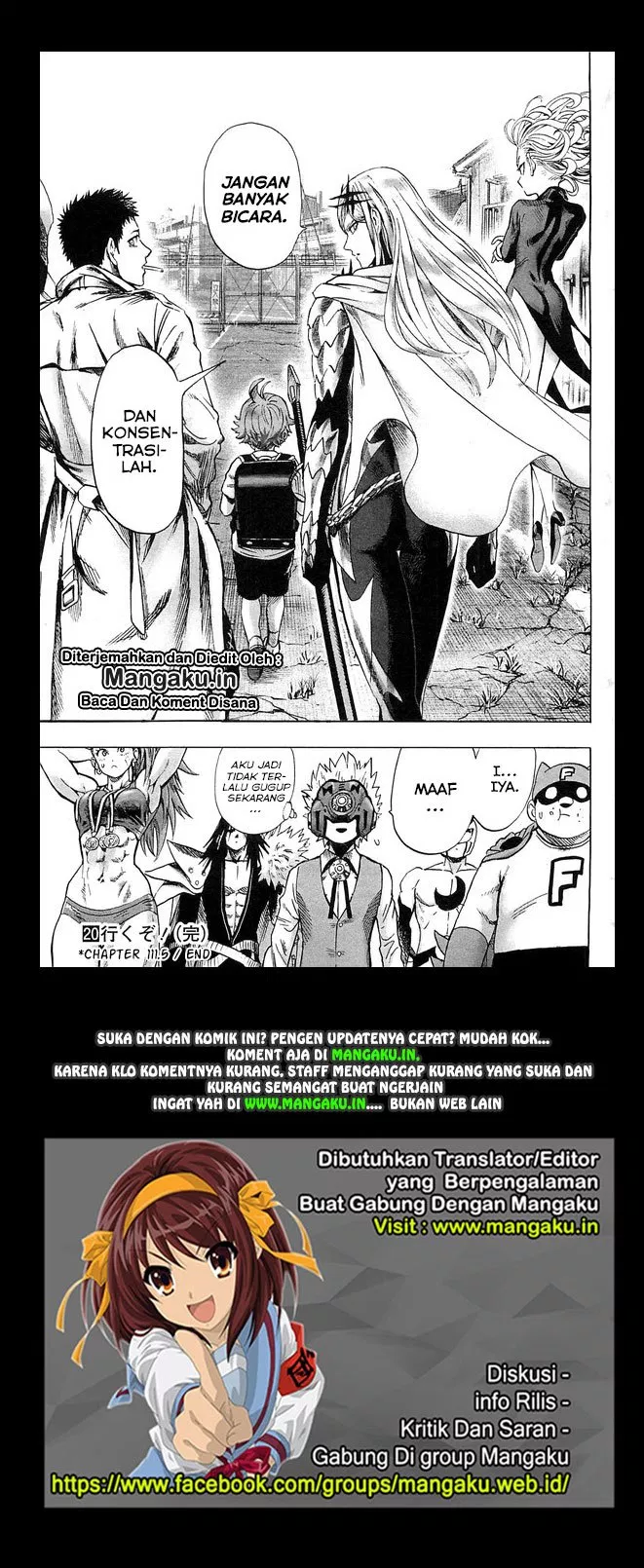 One Punch-Man Chapter 158.5