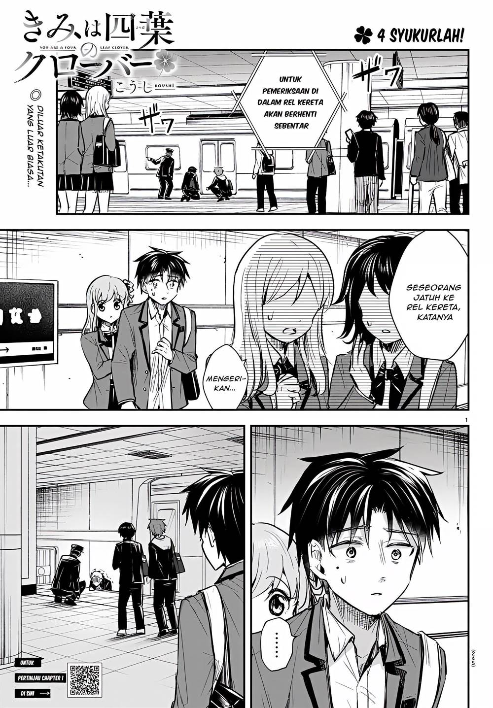 Kimi wa Yotsuba no Clover Chapter 4