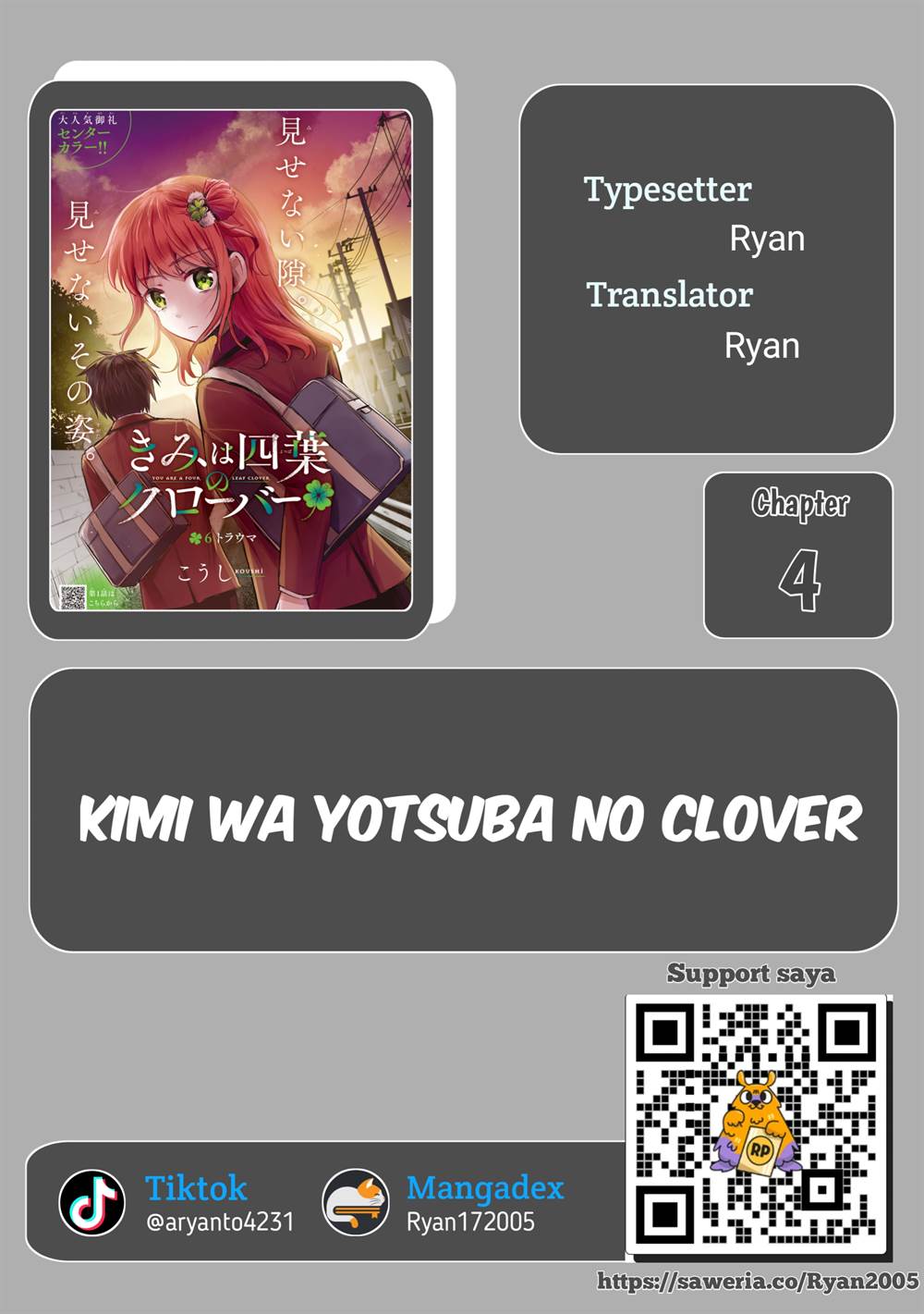 Kimi wa Yotsuba no Clover Chapter 4