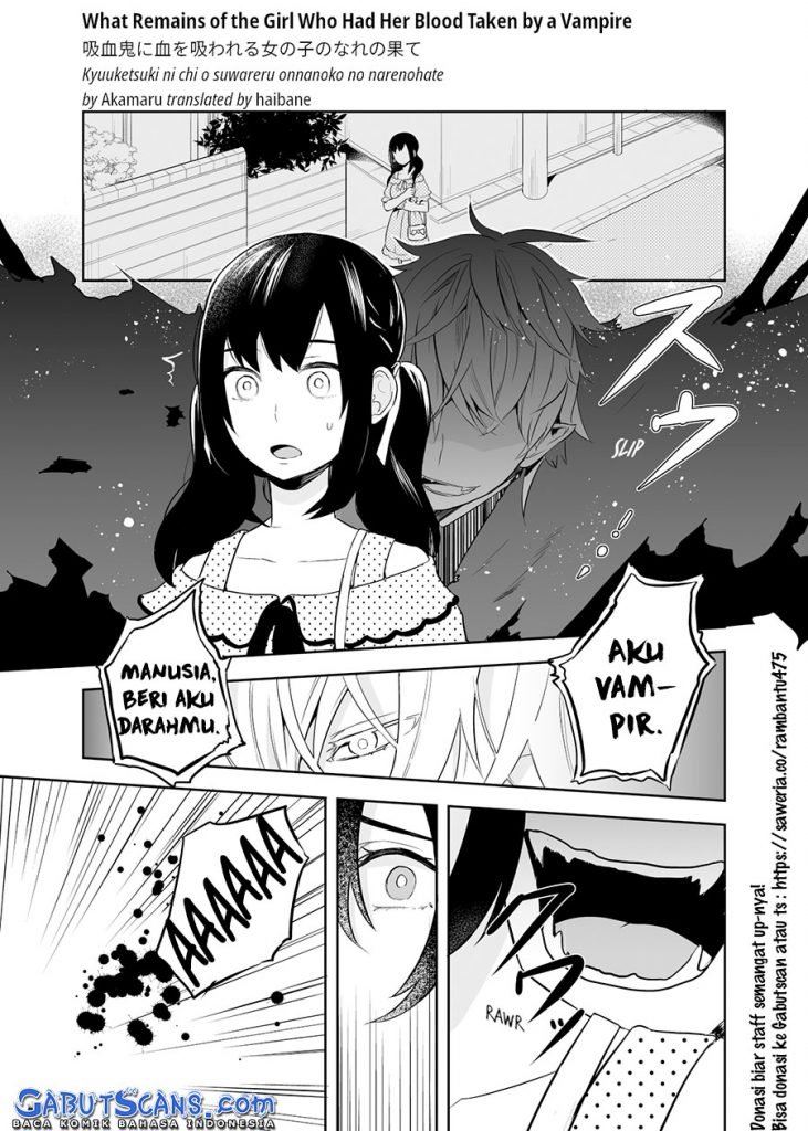 Kyuuketsuki ni Chi o Suwareru Onnanoko no narenohate Chapter 00