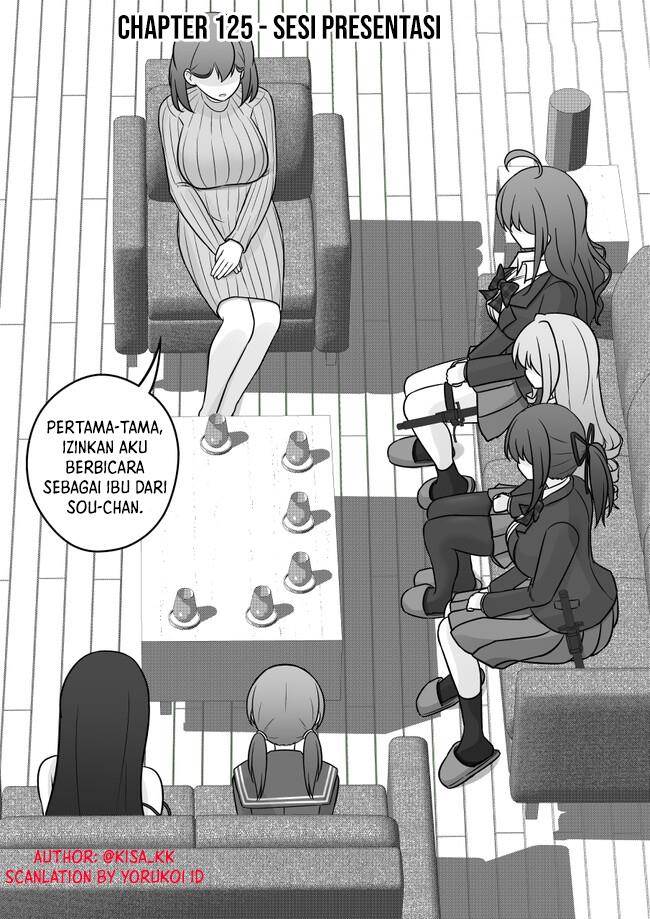 Danjohi 1:39 no Heikou Sekai wa Omoi no Hoka Futsuu Chapter 125