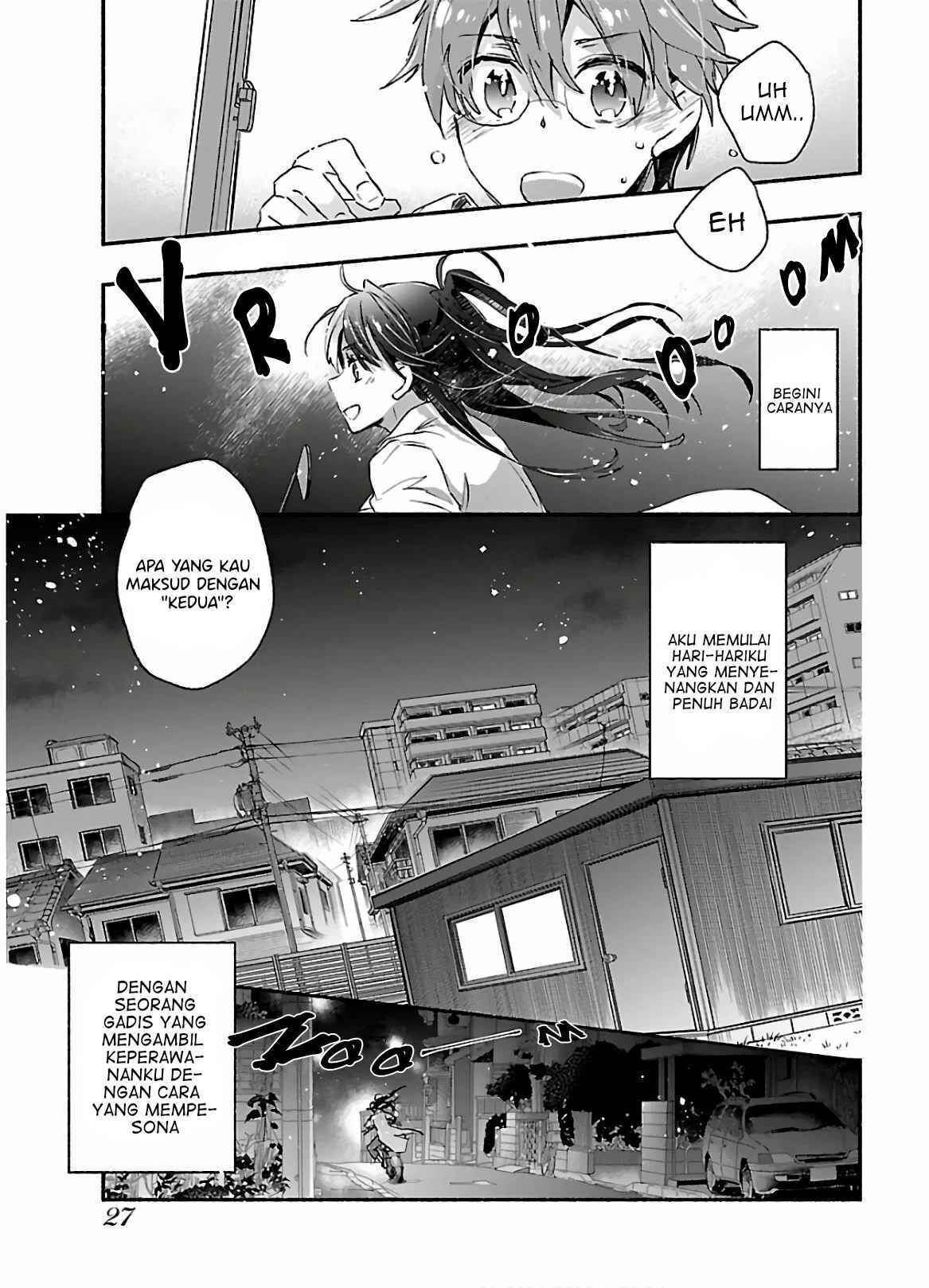 Yankee Musume ni Natsukarete Kotoshi mo Juken ni Shippai Shisou Desu Chapter 1