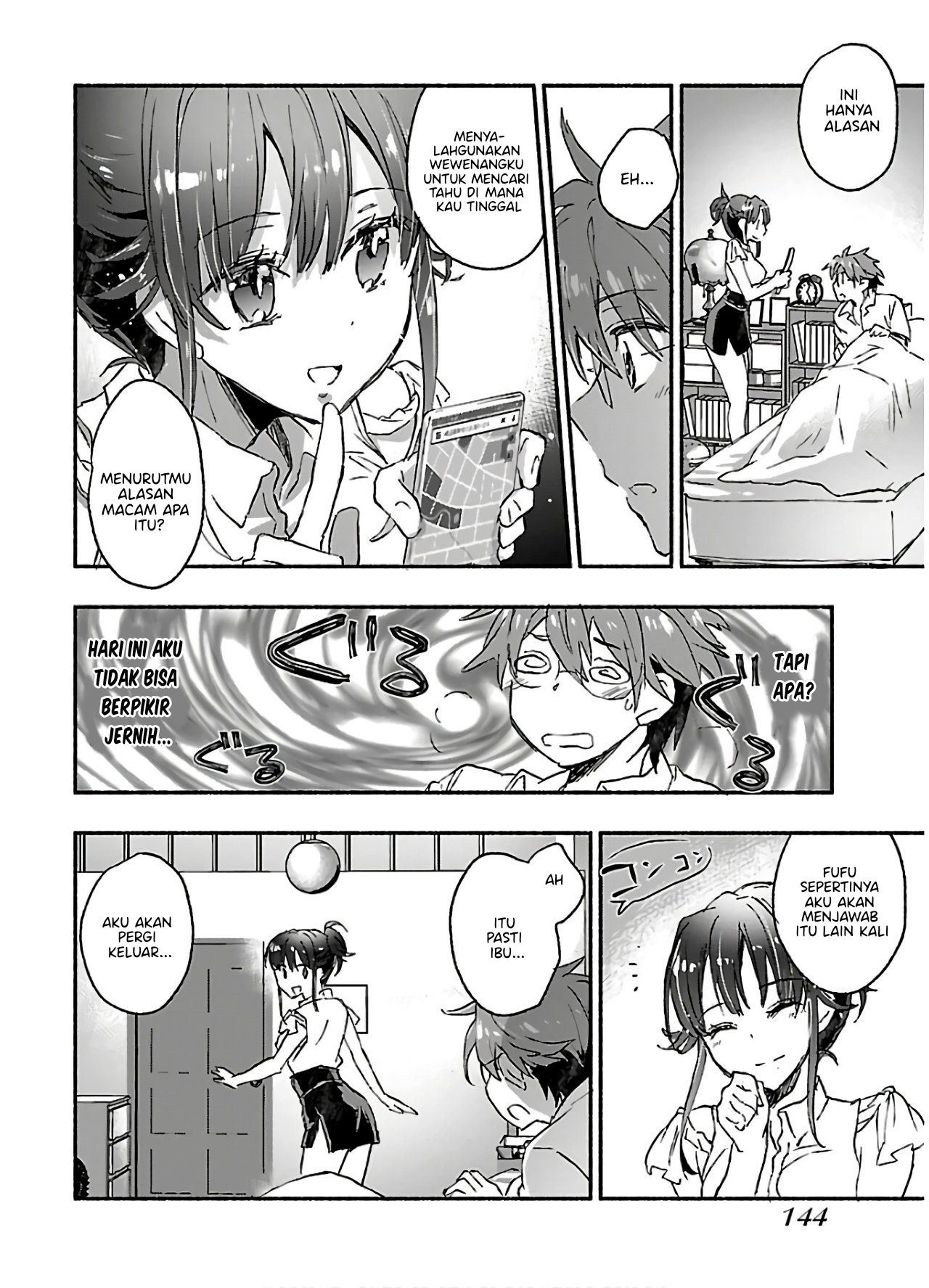 Yankee Musume ni Natsukarete Kotoshi mo Juken ni Shippai Shisou Desu Chapter 10