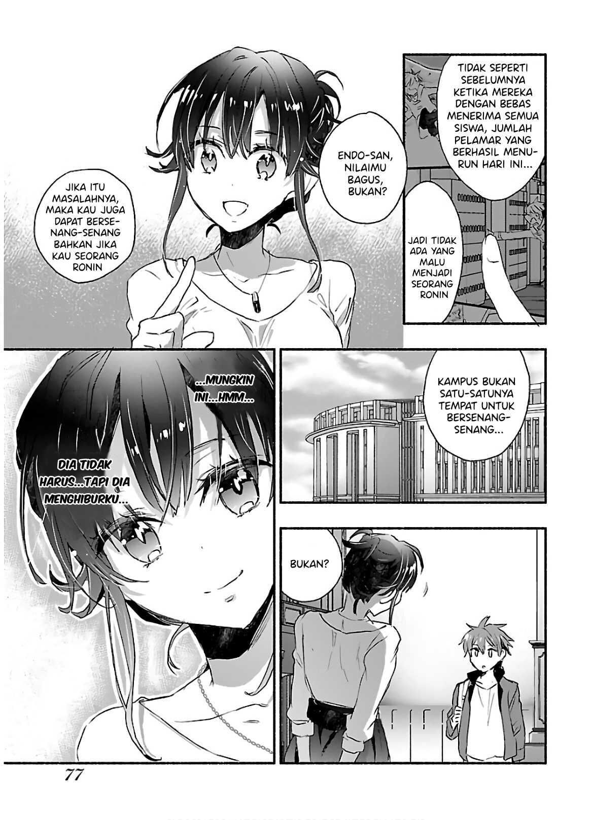 Yankee Musume ni Natsukarete Kotoshi mo Juken ni Shippai Shisou Desu Chapter 3