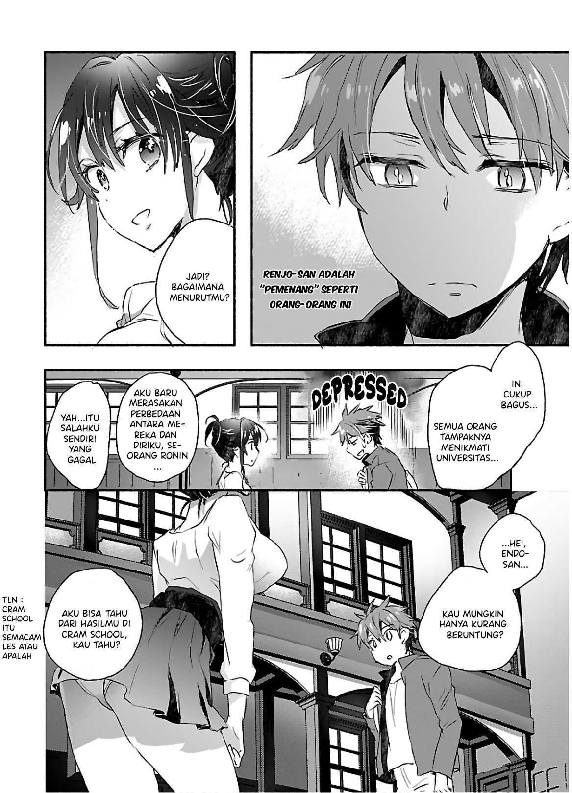 Yankee Musume ni Natsukarete Kotoshi mo Juken ni Shippai Shisou Desu Chapter 3