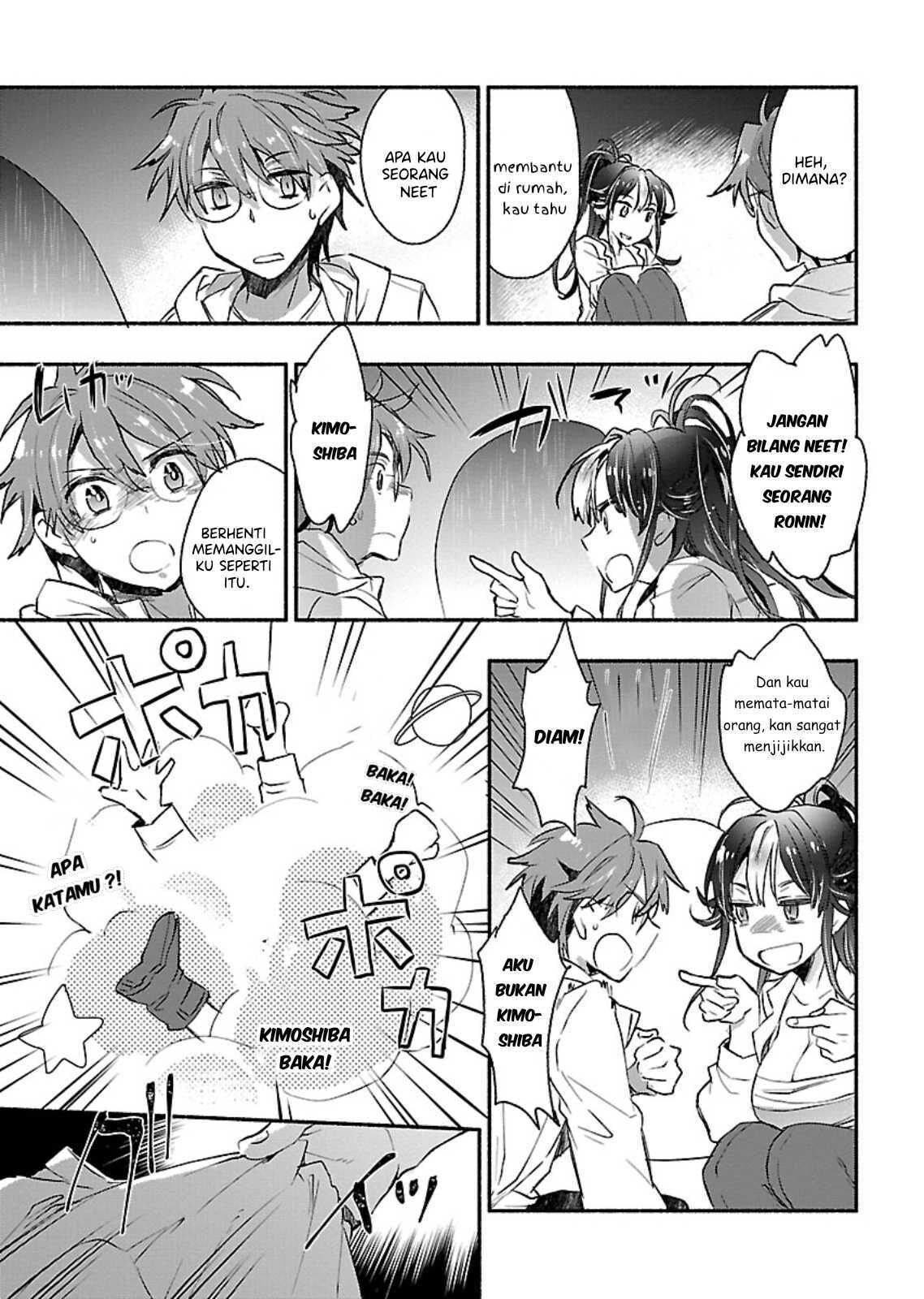 Yankee Musume ni Natsukarete Kotoshi mo Juken ni Shippai Shisou Desu Chapter 4