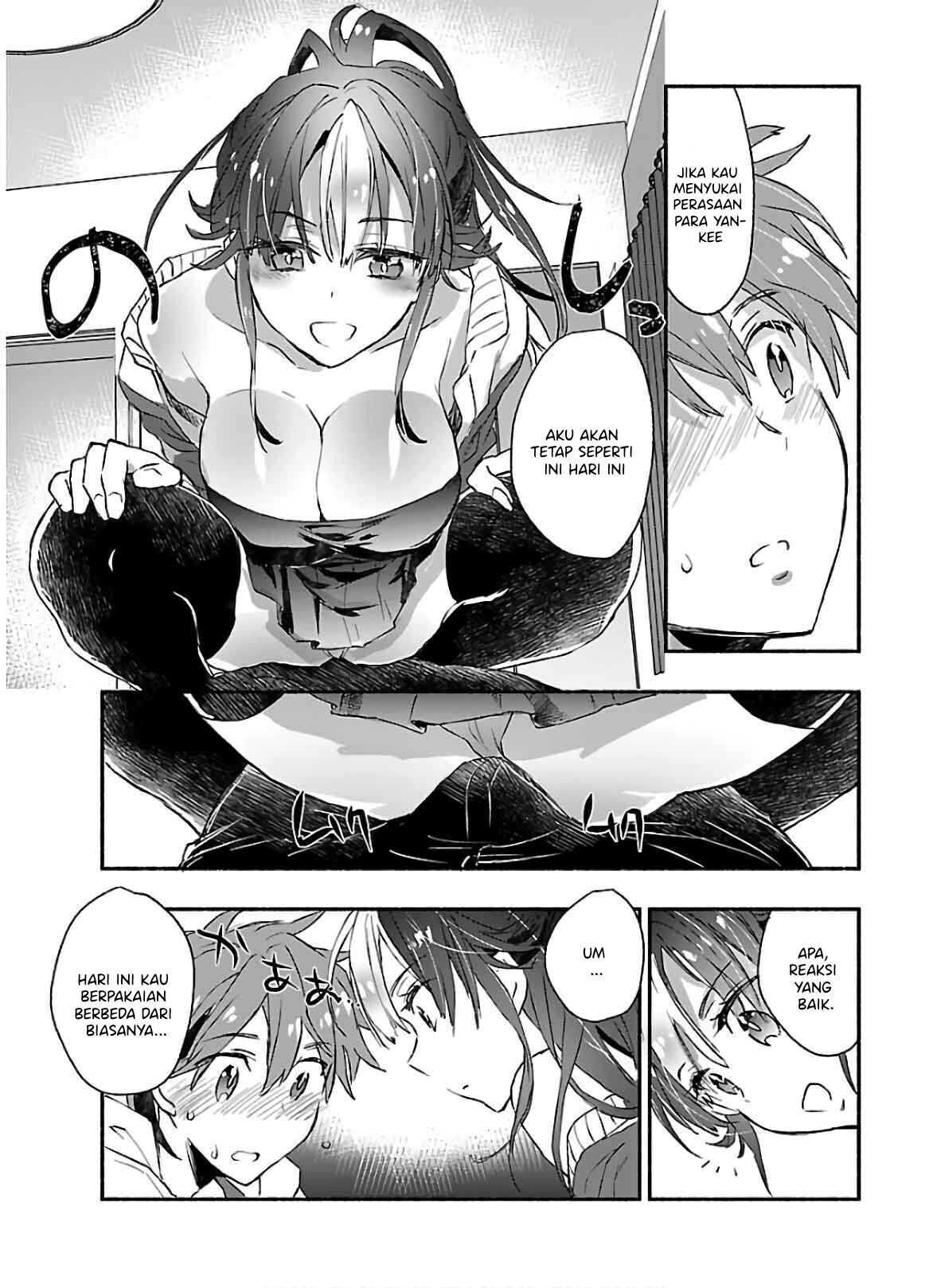 Yankee Musume ni Natsukarete Kotoshi mo Juken ni Shippai Shisou Desu Chapter 6