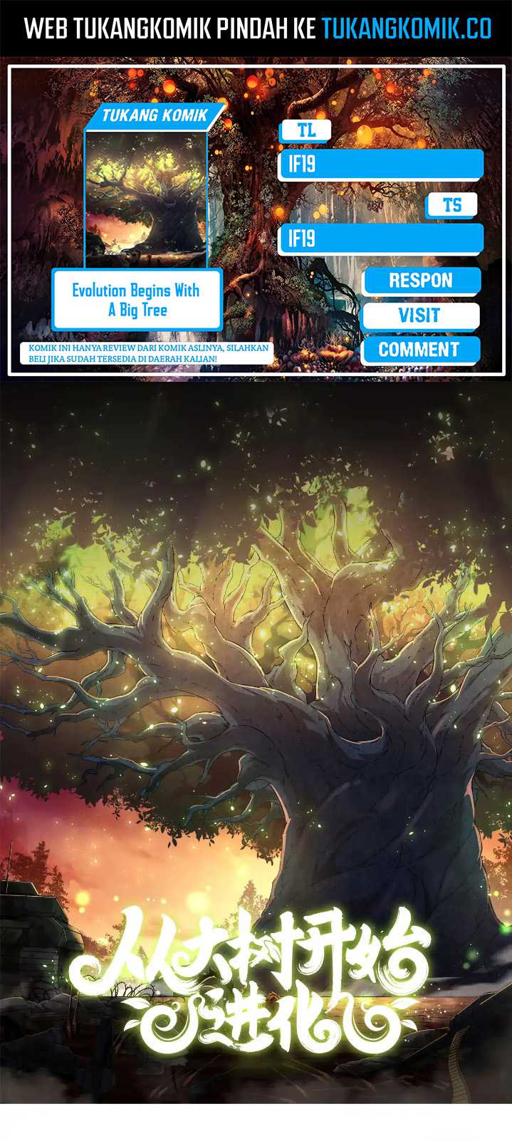 Evolution Begins With A Big Tree Chapter 285