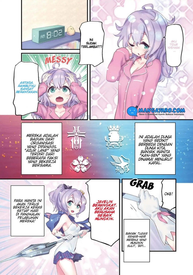 Azur Lane 4-koma: Slow Ahead! Chapter 00-3