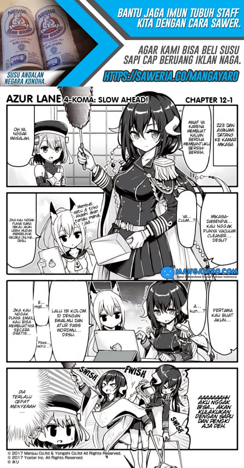 Azur Lane 4-koma: Slow Ahead! Chapter 10.5-12