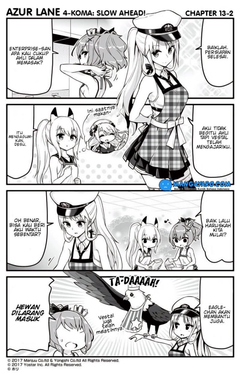 Azur Lane 4-koma: Slow Ahead! Chapter 12.5-14