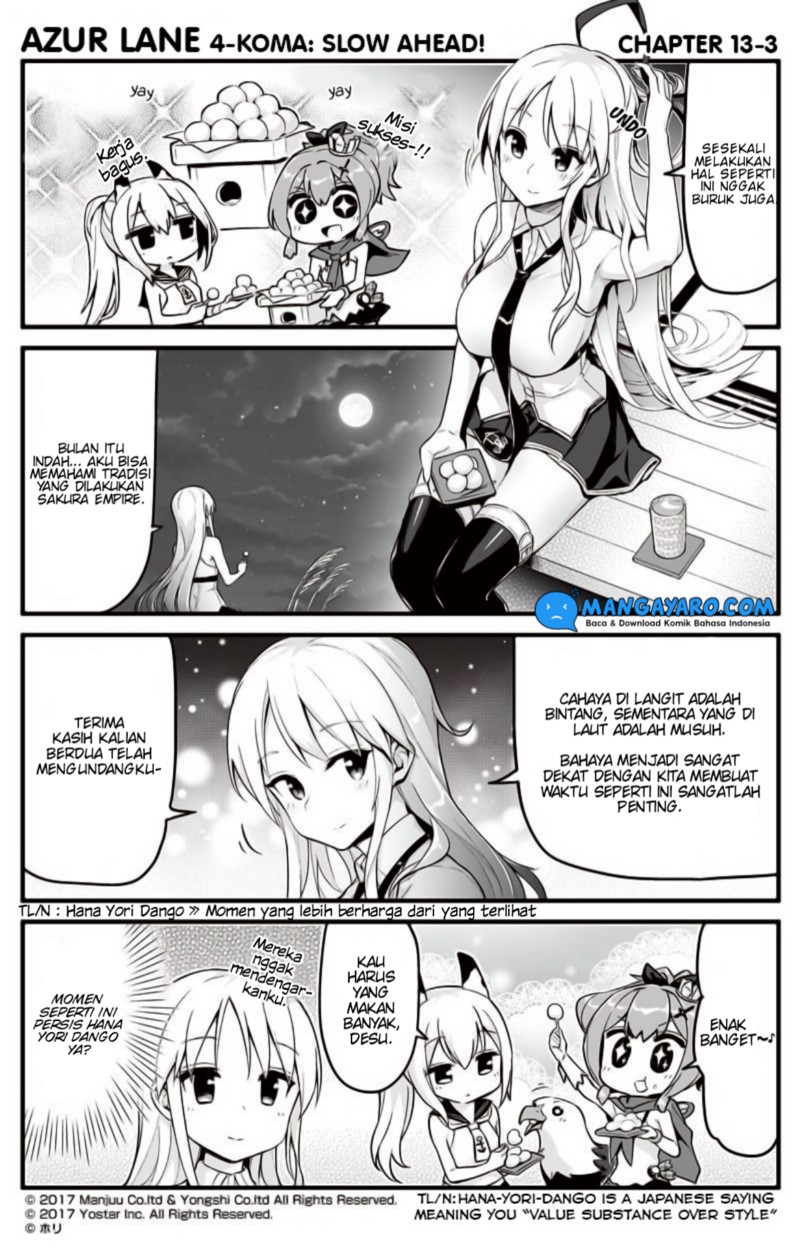 Azur Lane 4-koma: Slow Ahead! Chapter 12.5-14