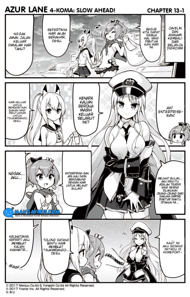 Azur Lane 4-koma: Slow Ahead! Chapter 12.5-14