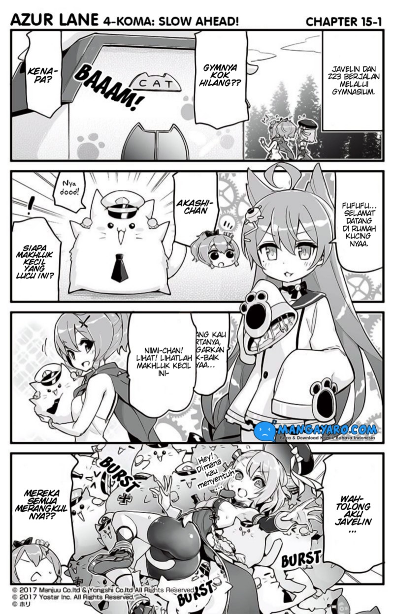 Azur Lane 4-koma: Slow Ahead! Chapter 15-16