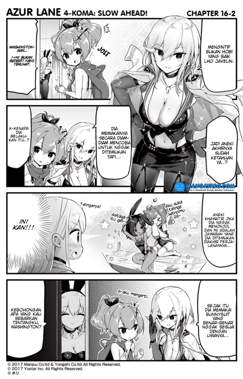 Azur Lane 4-koma: Slow Ahead! Chapter 15-16